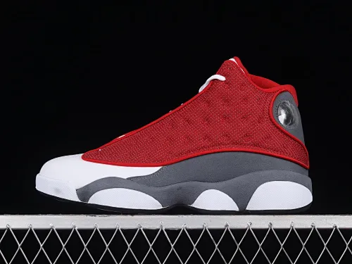 All categories Air Jordan Jordan series basketball shoes Air Jordan 13 pure original special price Air Jordan 13 Retro AJ13 white gray red 3M reflective DJ5982-600